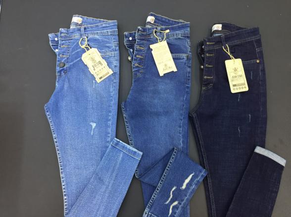 خرید عمده شلوار جین زنانه فاق بلند